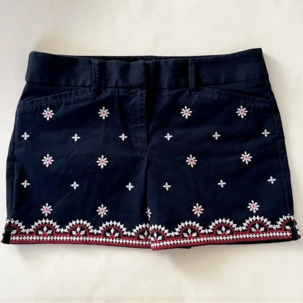 LOFT Dark Blue Shorts with White Lining